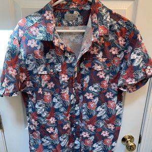 men’s Hawaiian Jachs NY POPLIN SHIRT xl